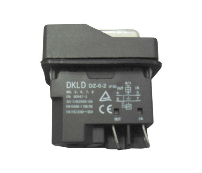 Выключатель магнитный DKLD DZ-6-2 250V 15A