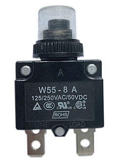 Выключатель тепловой 8A