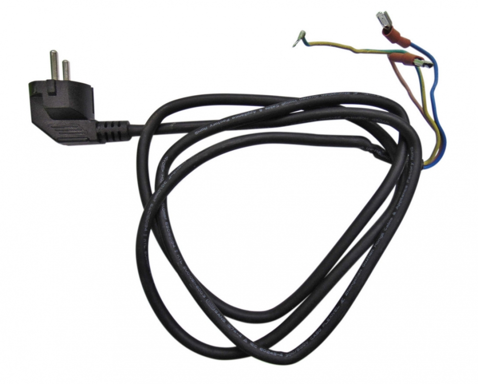 Кабель питания H05RR-F 3х0.75мм 1,7м