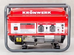 Генератор бензиновый  LK 2500,2,2 кВт, 220В, бак 15 л, ручной старт// KRONWERK