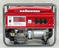 Генератор бензиновый  LK 6500,5,5 кВт, 220В, бак 25 л, ручной старт// KRONWERK