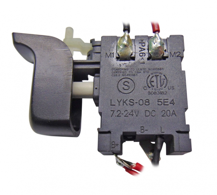 Выключатель LYKS-08 7,2-24V 20A