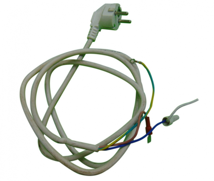 Кабель питания H05RR-F 3х0,75мм 1,7м