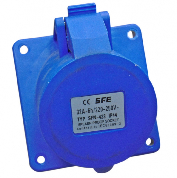 Розетка силовая 32А SFN-423