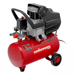Компрессор воздушный DC1500L/24, 1,5 кВт, 24 л, 210 л/минKronwerg